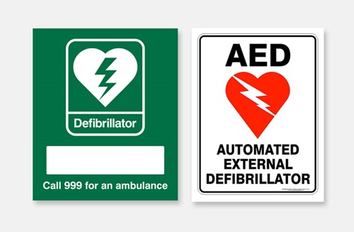 Defibrilator/AED examples